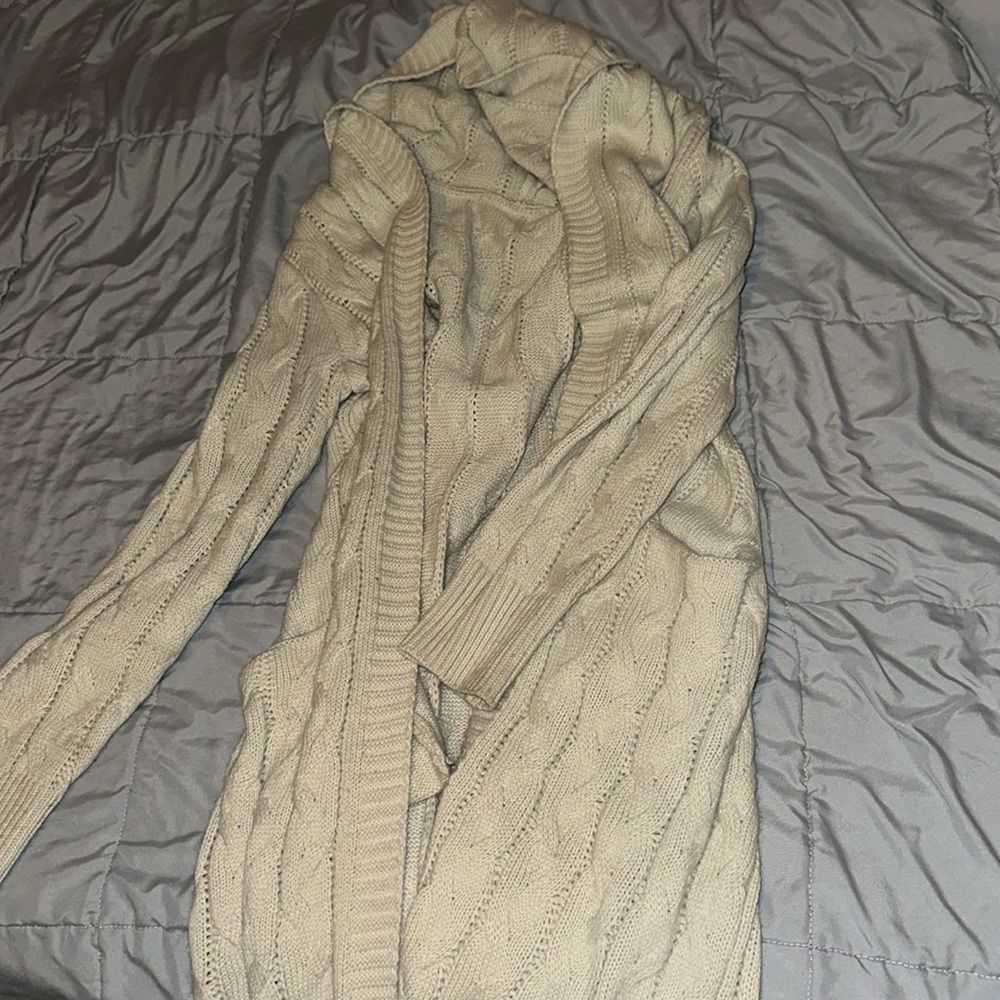 Cream cardigan